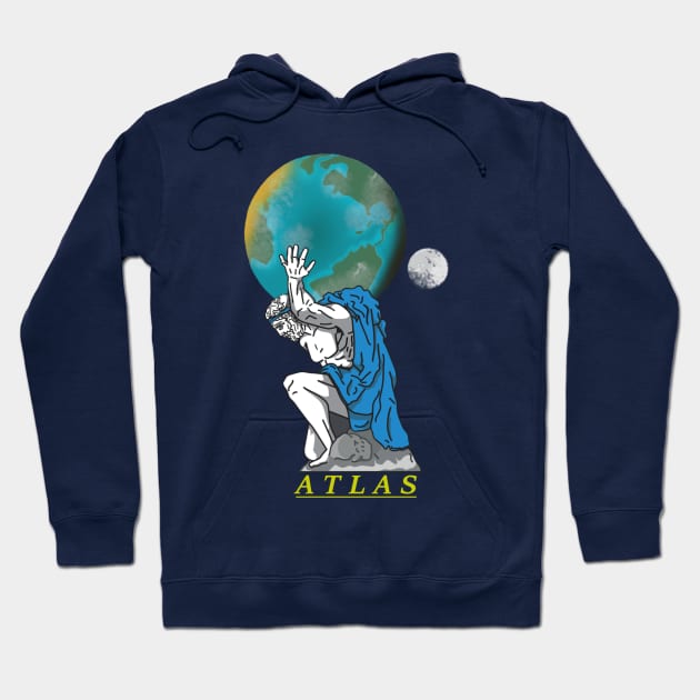 Atlas (The Cursed Titan) Hoodie by Clifficus